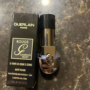 Guerlian Paris Rouge G Luxurious Velvet Lipstick Matte # 819 Cashew Brown NIB